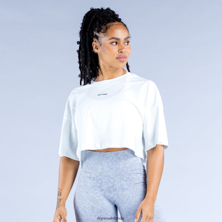 lv Dfyne atdzīvināt crop top balts TXH2XH87 apģērbs